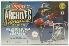 2021 Topps Archives Signature Series Baseball Hobby Box